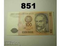 Peru 100 intis 1987 UNC