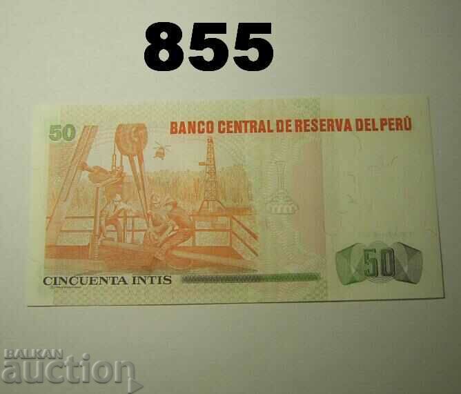Περού 50 intis 1987 UNC με τιμή 2.00 BGN | € 1.02 Περού 50 intis 1987 UNC με τιμή 2.00 BGN | € 1.02