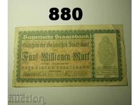 Munchen 5 milioane marca 1923 Observații