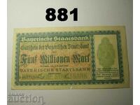 Munchen 5 million mark 1923 Remarks