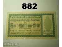 Munchen 5 million mark 1923 Забележки