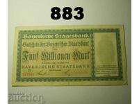 Munchen 5 million mark 1923 Remarks