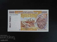 WEST AFRICA 1000 FRANC Ivory Coast NEW UNC