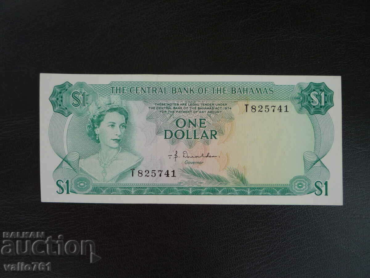 BAHAMAS / BAHAMAS 1 DOLLAR 1974 NEW UNC