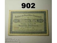 Munich 50 million marks 1923 Bayerische Staatsbank