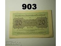 Munich 20 million marks 1923 Bayerische Staatsbank