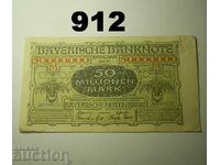 Munich 50 millionen mark 1923 Bayerische Notenbank