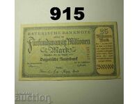 Μόναχο μάρκο 25 εκατομμυρίων 1923 Bayerische Notenbank