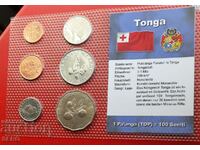 Insula Tonga - SET de 6 monede 1981-2005