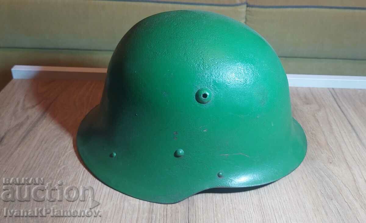 Old military helmet