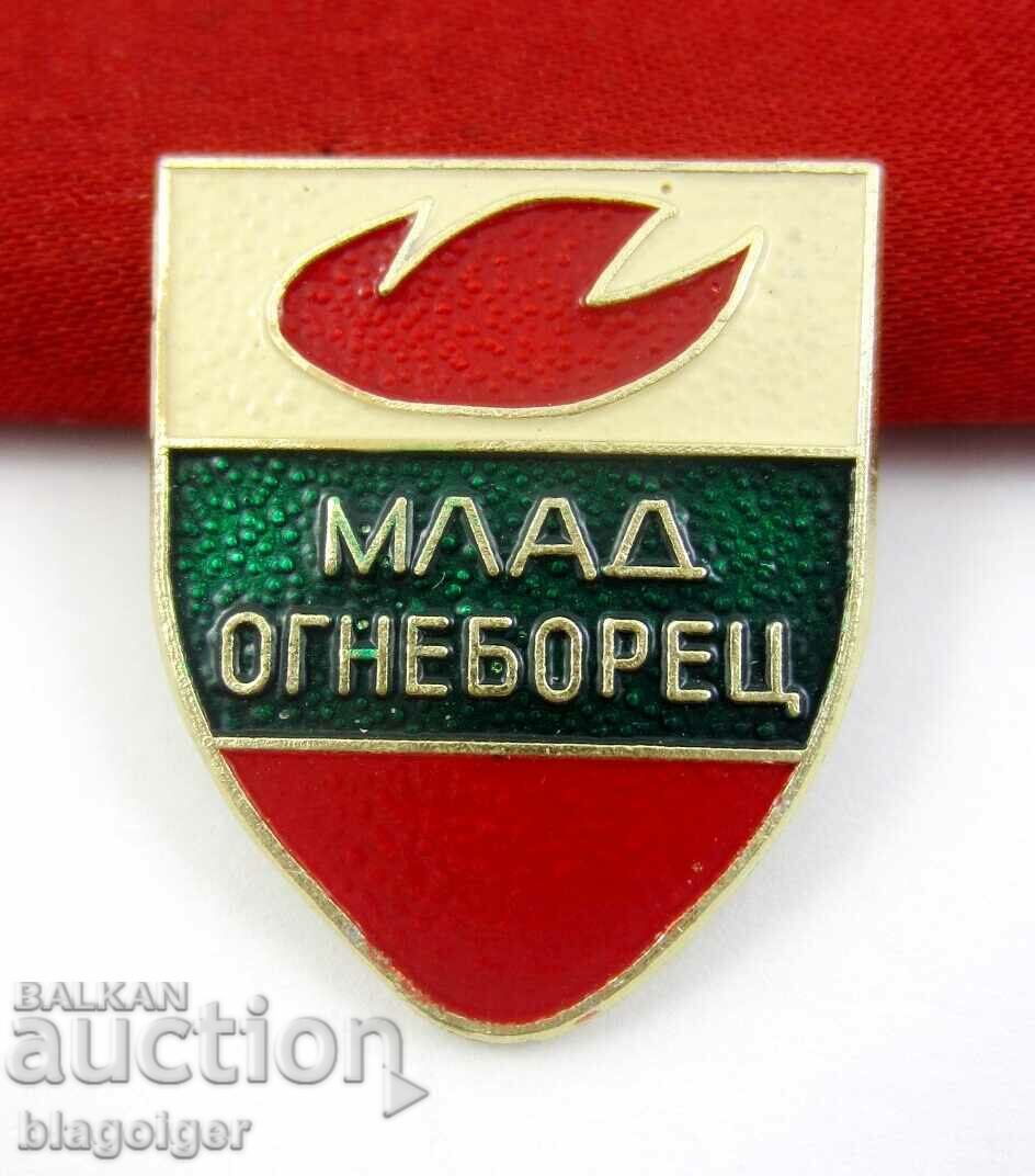 Auction  Rare Badge-Young Firefighter-Firefighter-Soc