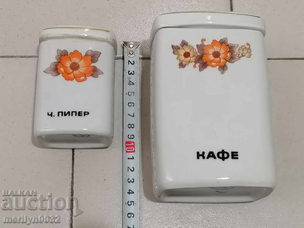 Bulgarian porcelain service, porcelain for spices, NRB - 5 Bulgarian porcelain service, porcelain for spices, NRB - 5