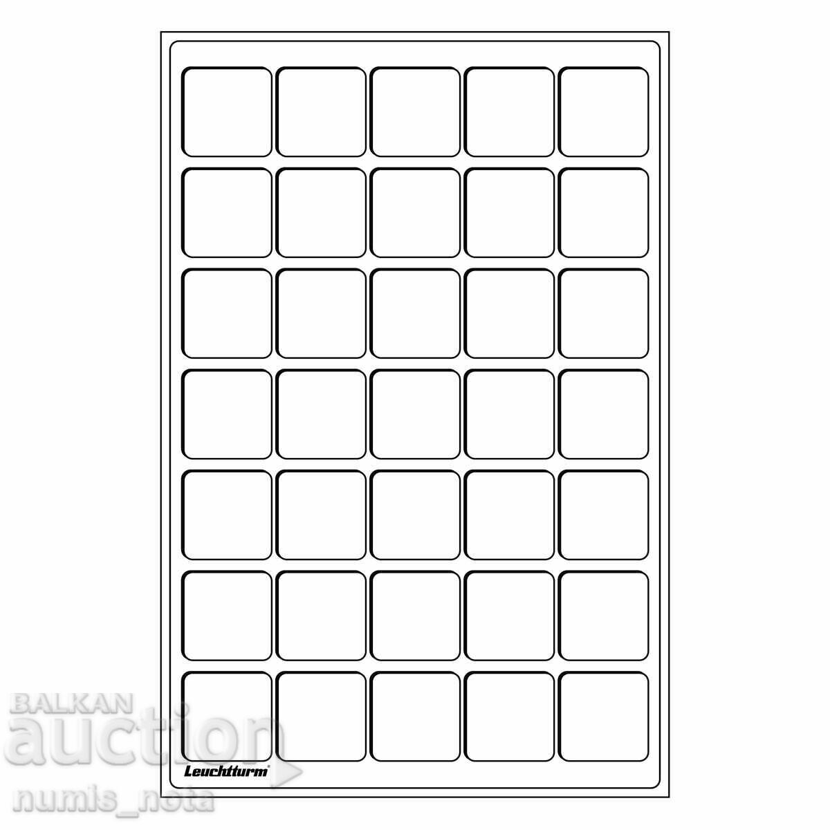 Auction LEUCHTTURM coin trays - with 35 slots 39 mm - 2 pieces Auction LEUCHTTURM coin trays - with 35 slots 39 mm - 2 pieces