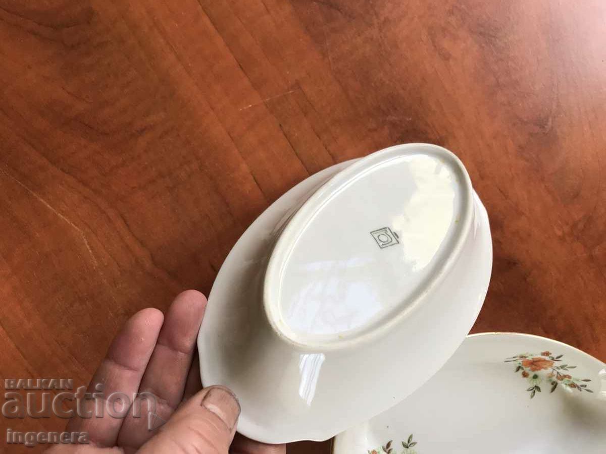 PORCELAIN PLATE RELIEF BULGARIA-2 PCS - 5 PORCELAIN PLATE RELIEF BULGARIA-2 PCS - 5