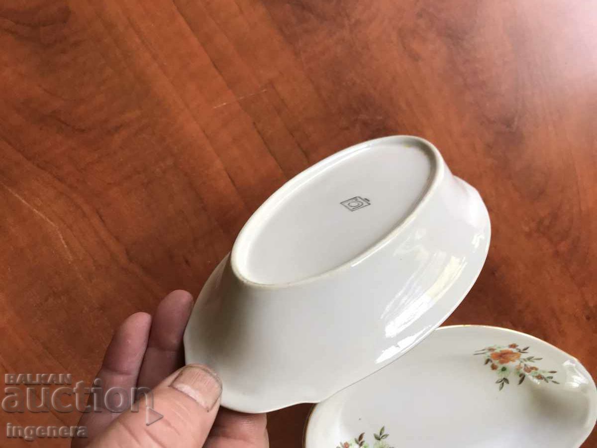 PORCELAIN PLATE RELIEF BULGARIA-2 PCS - 7 PORCELAIN PLATE RELIEF BULGARIA-2 PCS - 7