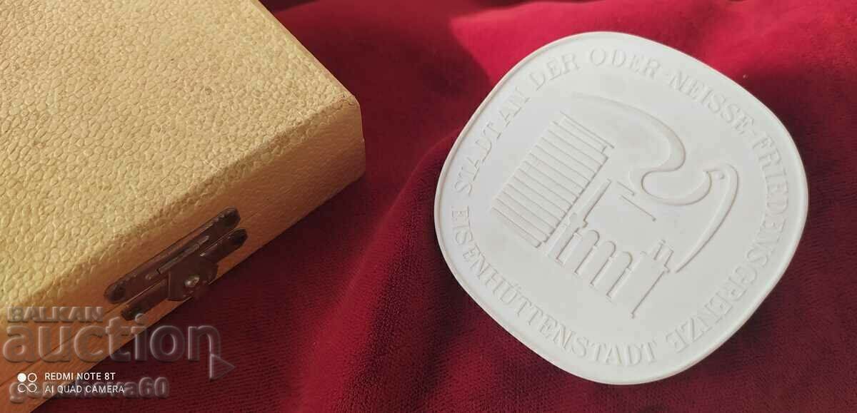 Original plaque medal porcelain-Meissen - 6 Original plaque medal porcelain-Meissen - 6