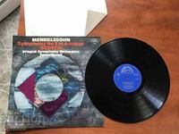 RECORD GRAMOPHONE CLASSICAL MUSIC-MENDELSOHN