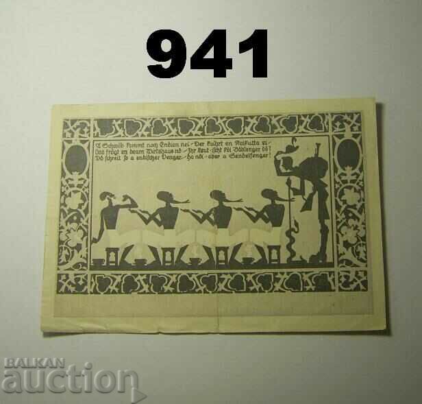 Boblingen Sindelfingen 50000 marks 1923 with price 7.00 BGN | € 3.58 Boblingen Sindelfingen 50000 marks 1923 with price 7.00 BGN | € 3.58