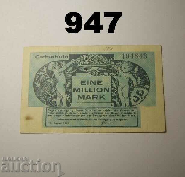 Bayern 1 milion marca 1923