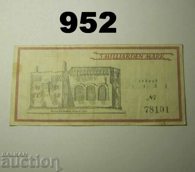 Kaiserslautern 5 billion marks 1923 with price 8.00 BGN | € 4.09 Kaiserslautern 5 billion marks 1923 with price 8.00 BGN | € 4.09