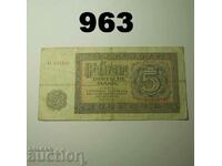 GDR 5 stamps 1955 Germany