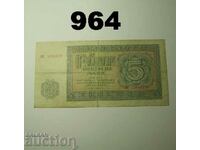 GDR 5 stamps 1955 Germany