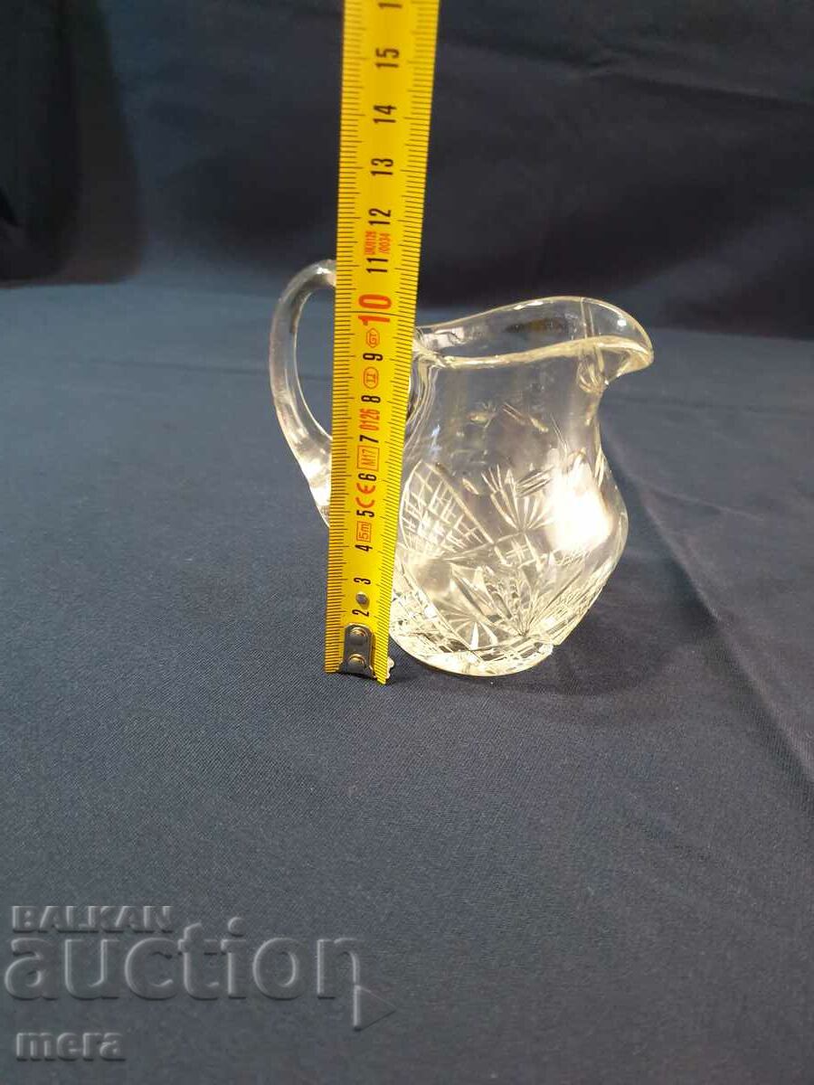 Crystal jug with price 25.00 BGN | € 12.78 Crystal jug with price 25.00 BGN | € 12.78