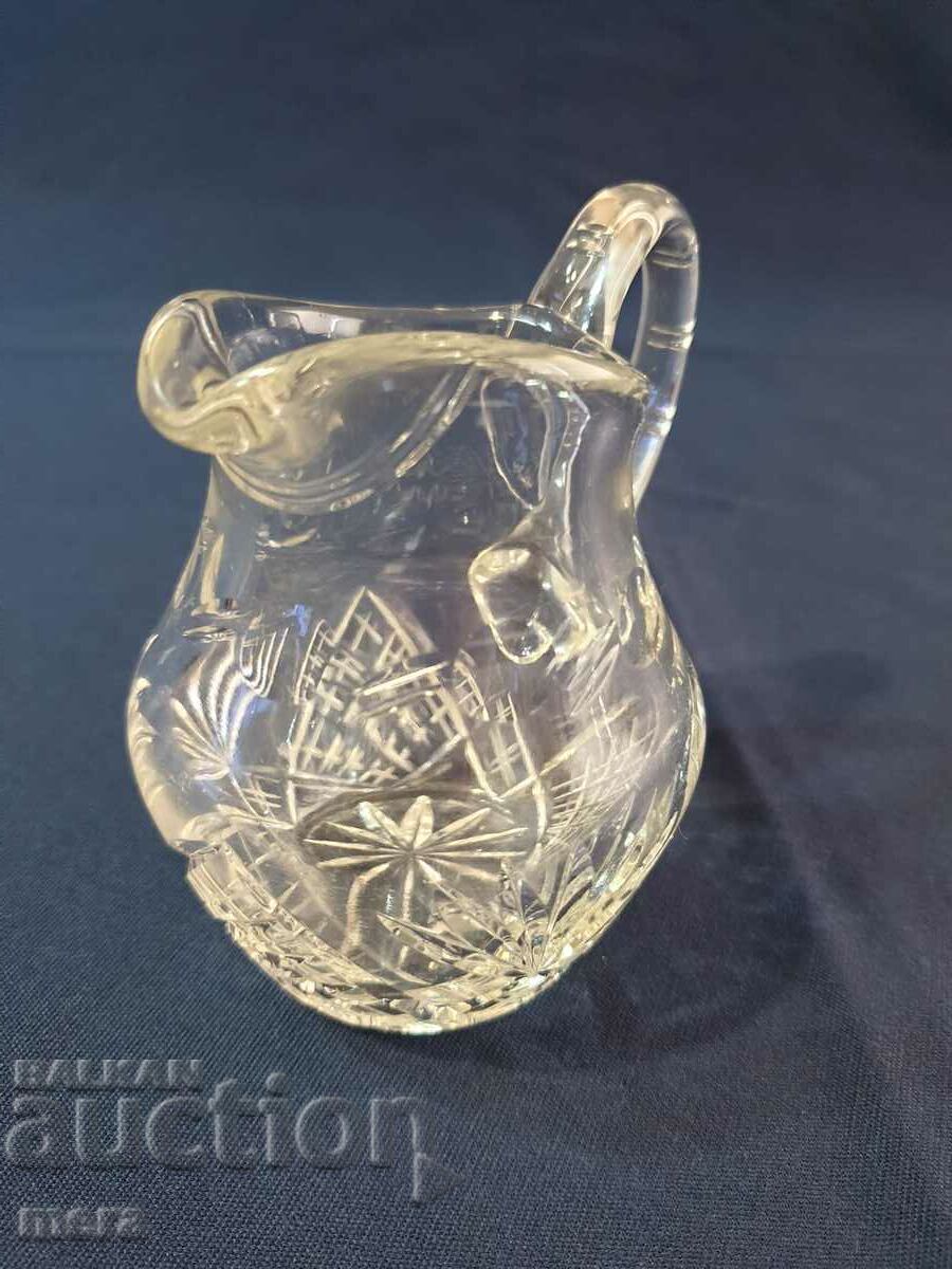 Auction Crystal jug Auction Crystal jug