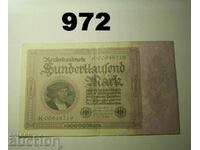 Germany 100,000 brands 1923 XF