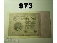 Germany 100000 Marks 1923 VF+