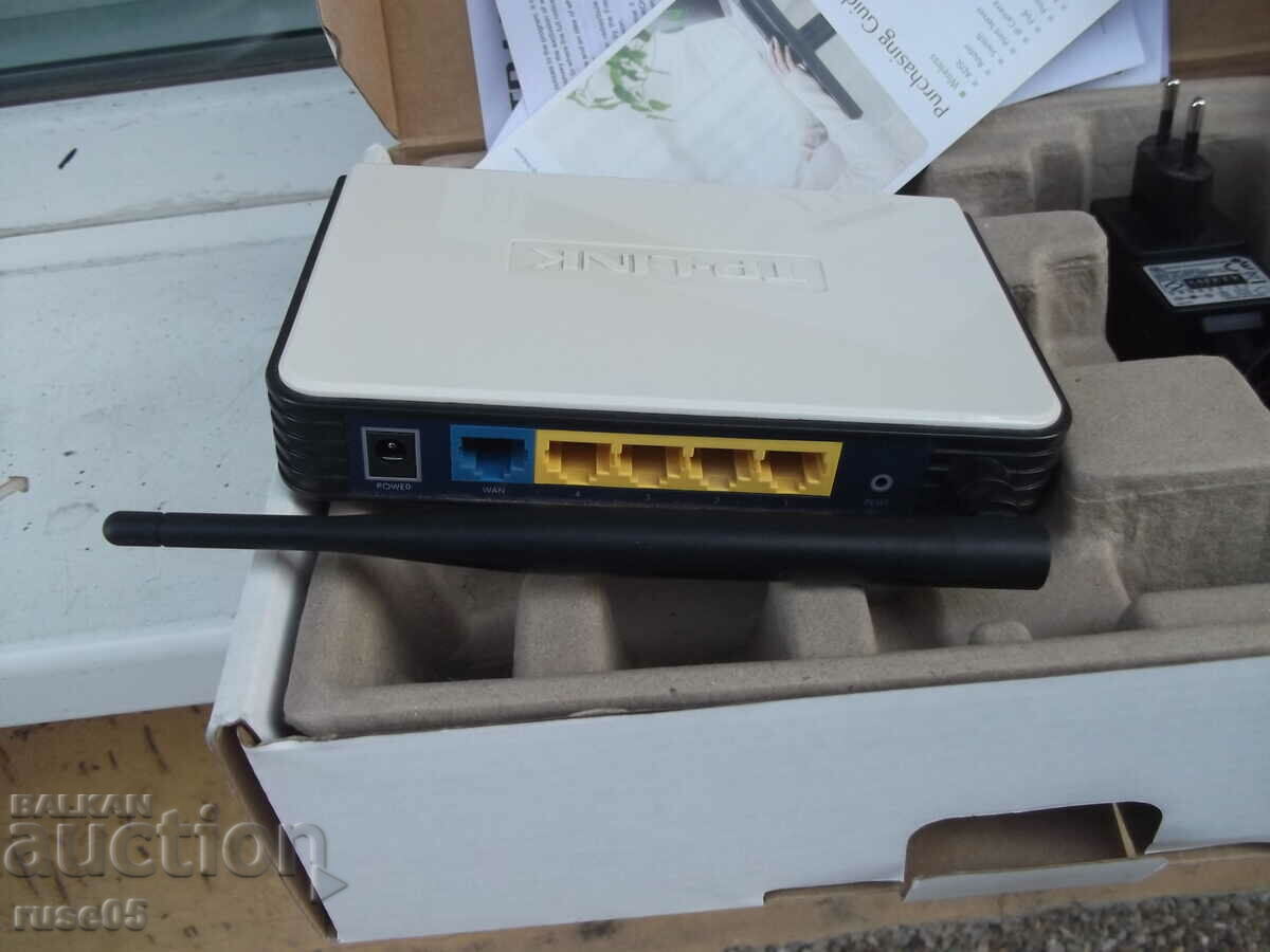 Licitație Router wireless „N TP-LINK TL-WR740N” funcționează