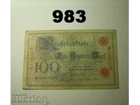 Germania 100 de timbre 1898