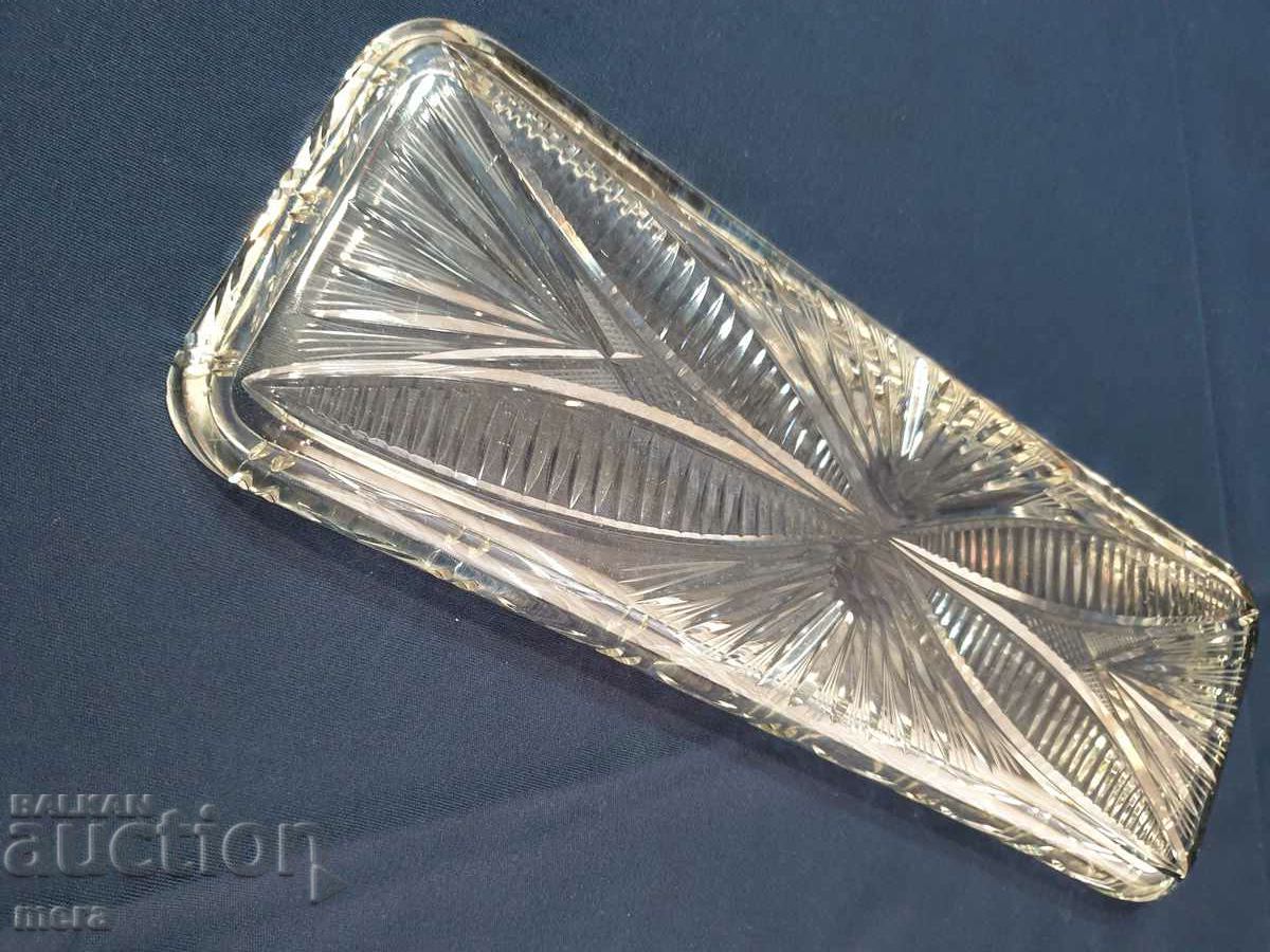 Delivery of Crystal tray - plate Delivery of Crystal tray - plate