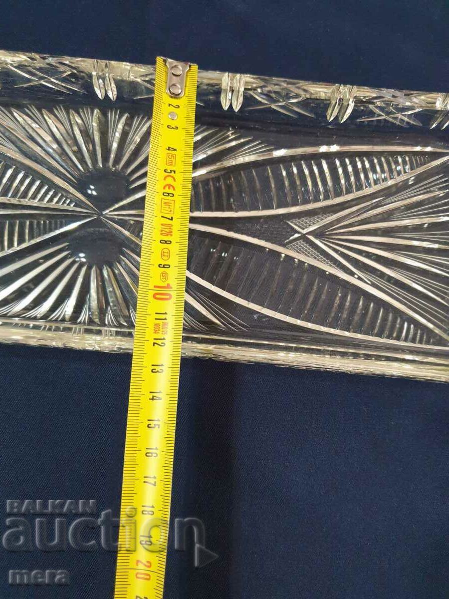 Crystal tray - plate - 5 Crystal tray - plate - 5