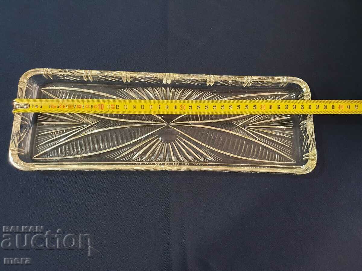 Crystal tray - plate - 6 Crystal tray - plate - 6