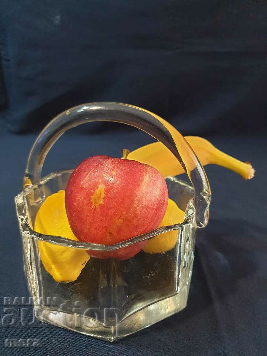 Crystal hexagonal fruit basket - 7