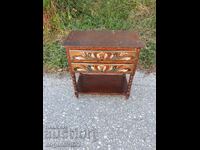 Vintage Wooden Dresser Hand Painted!