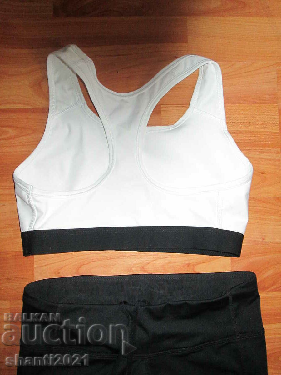 Γνήσιο αθλητικό σετ NIKE r.r.XS, 2 μπουστάκια και κολάν - 6