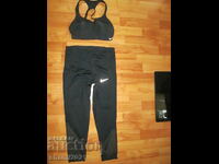 Trusa sport originala NIKE r.r.XS, 2 bustiere si jambiere