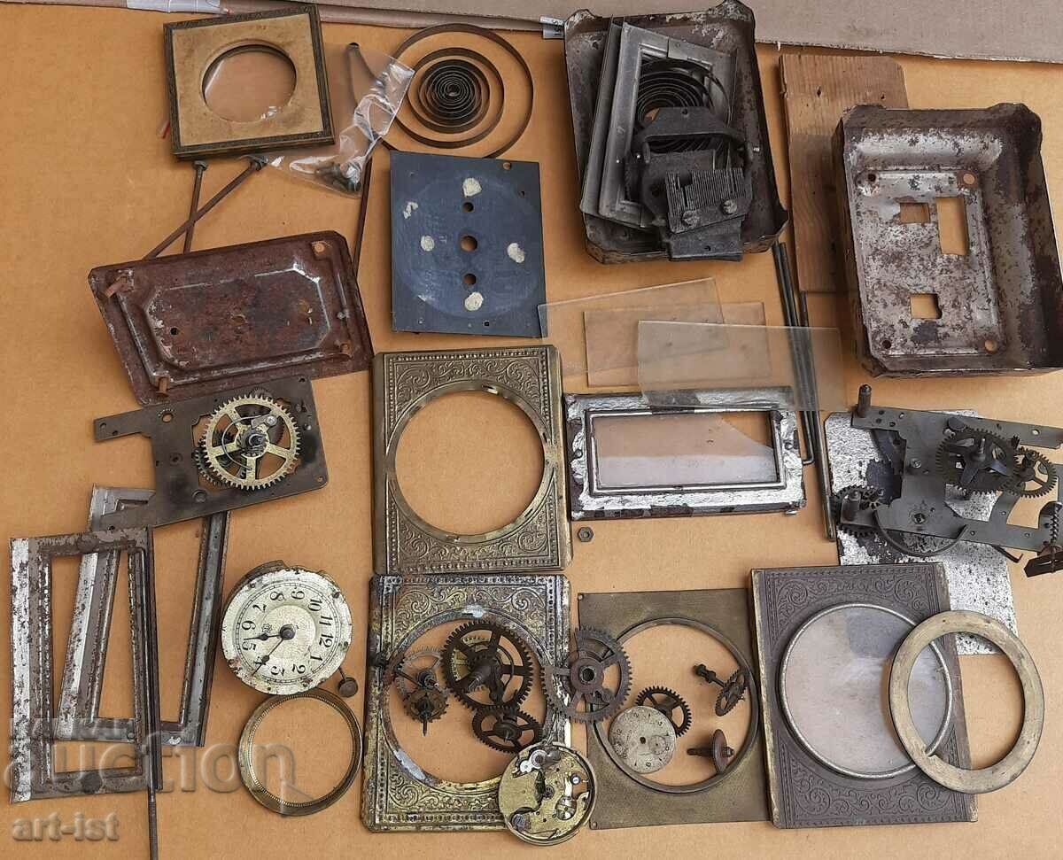 Table clock parts