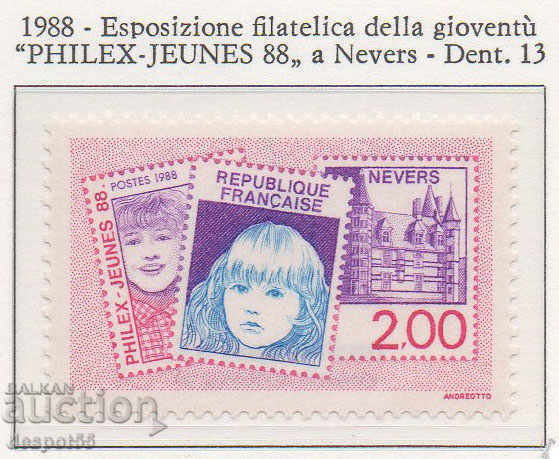 1988. France. "Philex-Jeunes 88" - Philatelic exhibition.