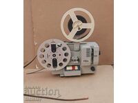 Retro projector Rus with leather case