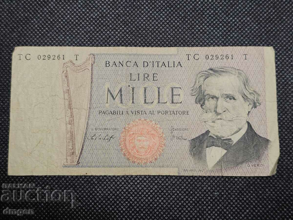 1000 lire Italia