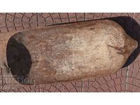 Old wooden trough for kneading bread