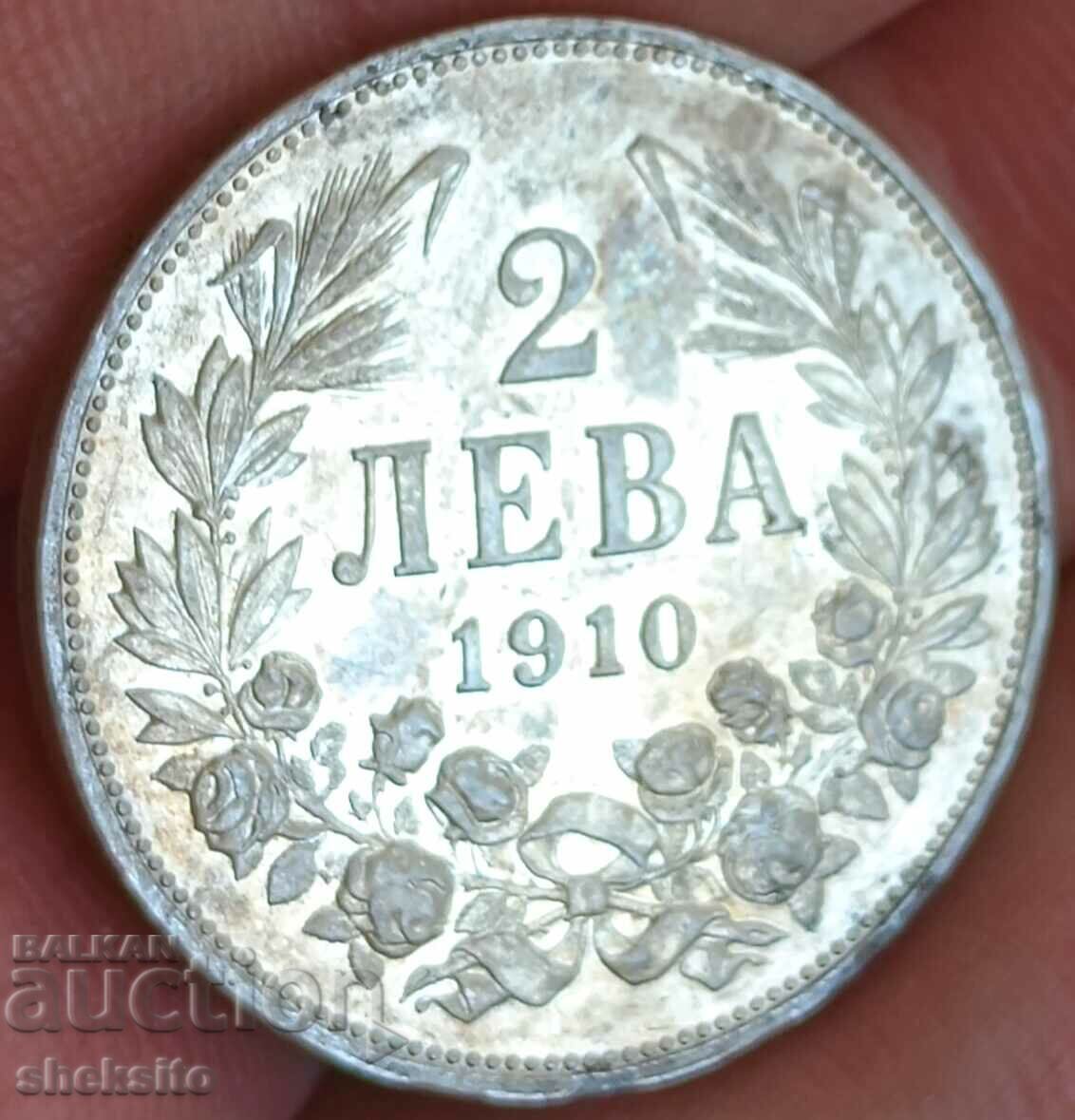 2 лева 1910 Красавица!!