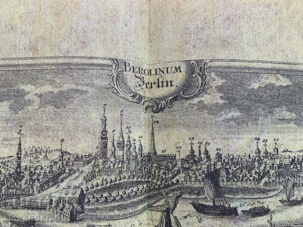 Βερολίνο/Βερολίνο Επισκόπηση Ιστορικό Αντίγραφο χάρτη με τιμή 30.00 BGN | € 15.34