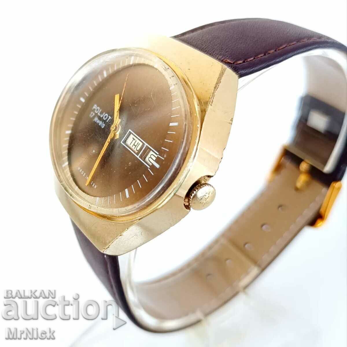 Auction  Poljot cal. 2628H 17 j - stadium