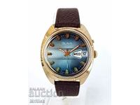 Slava Slava gold-plated men's mechanical watch