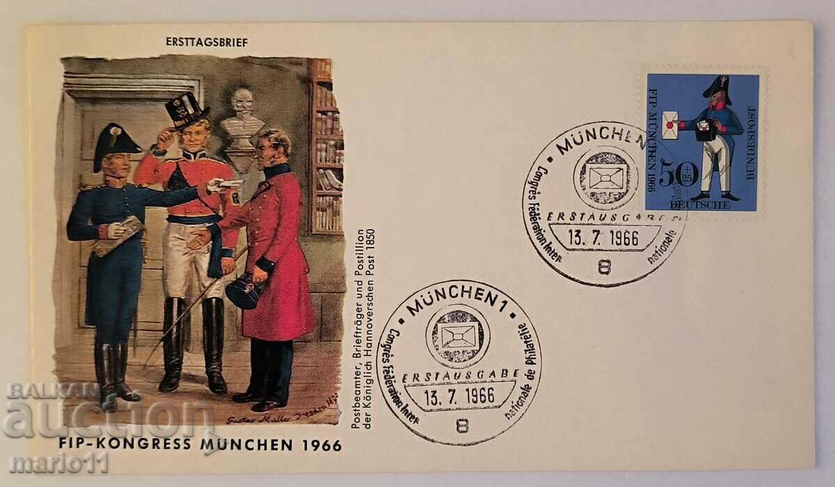 Germany - Postal envelope - 1966