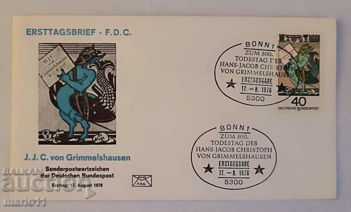 Germania - Plic poștal - 1976